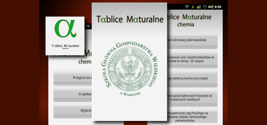 Program chemiczny Tablice Maturalne – Chemia